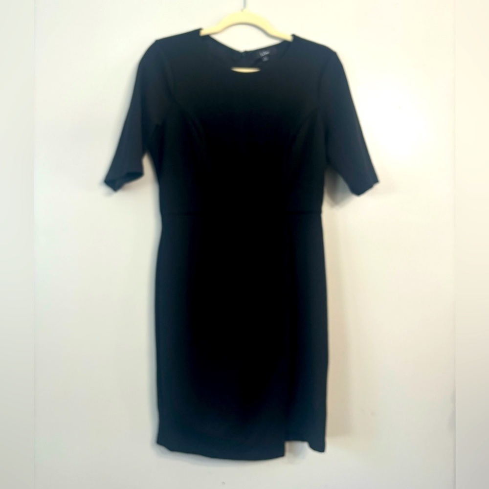 Lulu's Black Midi Dress